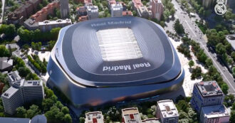 Copertina di Lo stadio Bernabeu torna a splendere: è pronta la nuova casa del Real Madrid. Il video è da brividi