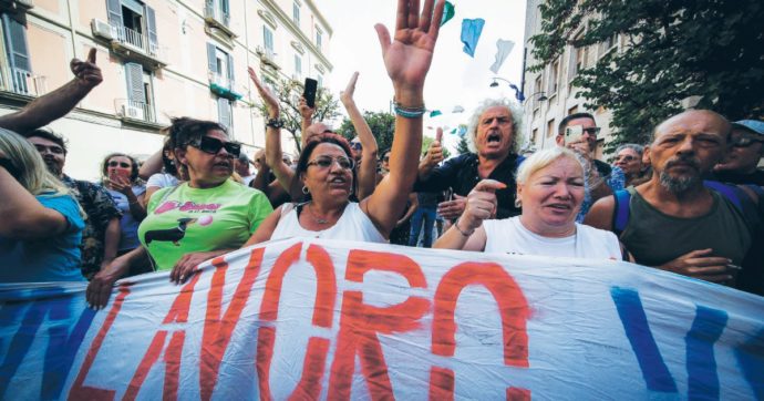 Reddito di cittadinanza, nuovo corteo a Napoli