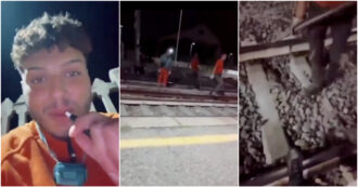 Copertina di Brandizzo, il video girato da una delle vittime poco prima dell’incidente. La voce fuori campo: “Quando dico ‘treno’ andate da quella parte”