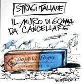 Copertina di La vignetta di Beppe Mora