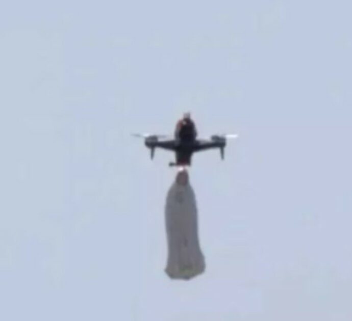 La Madonna di Trevignano vola in cielo con un drone, i fedeli restano senza parole – VIDEO