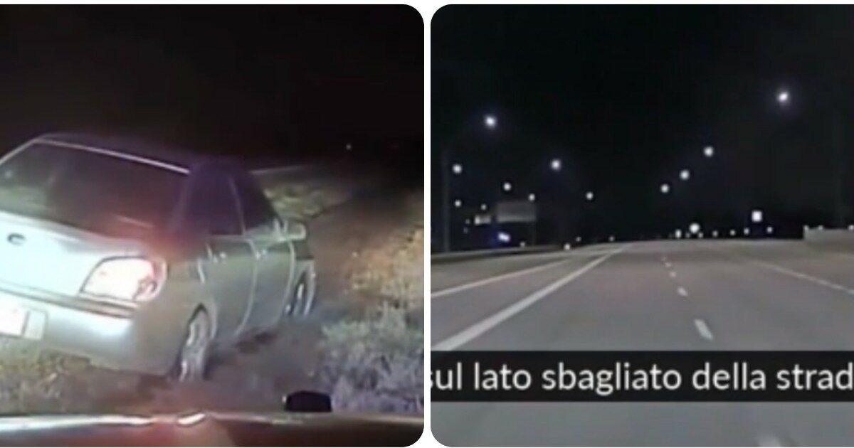 Segnala alla polizia un’auto che viaggia contromano, ma è ubriaco ed è lui a guidare nel verso sbagliato: arrestato