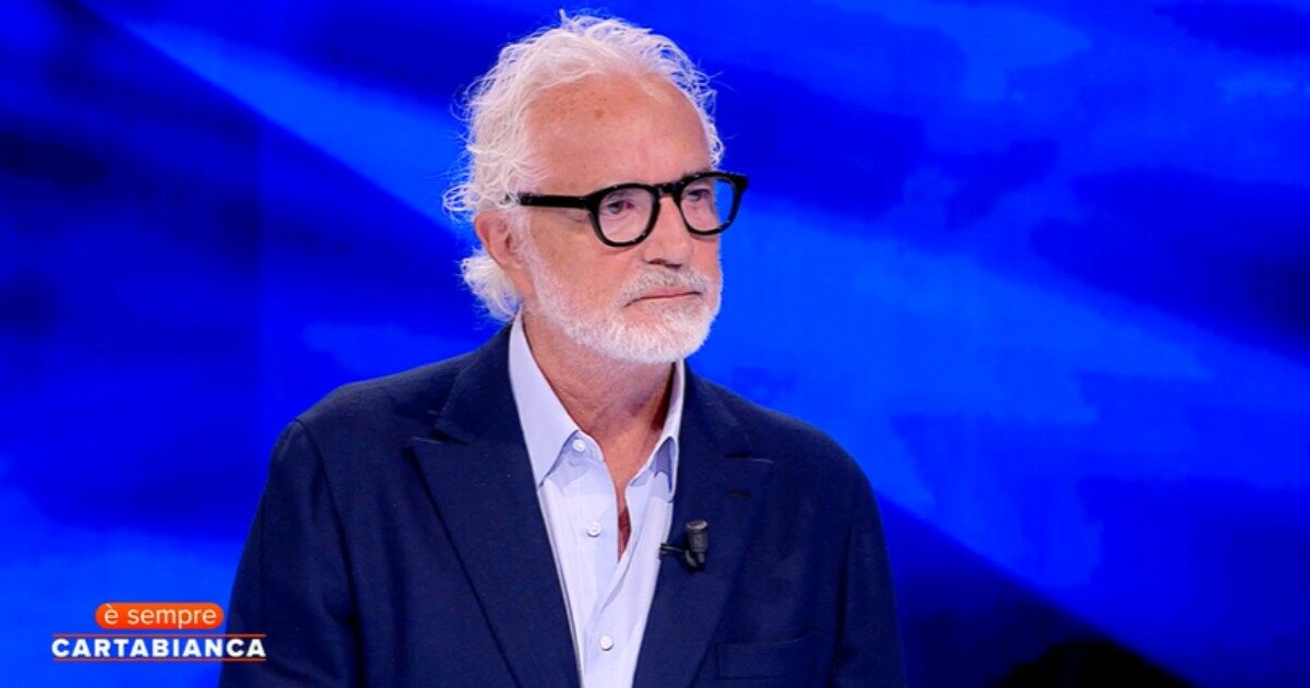 Flavio Briatore visibilmente dimagrito a È sempre Cartabianca. Lo stupore di Bianca Berlinguer: “A cosa si deve?”