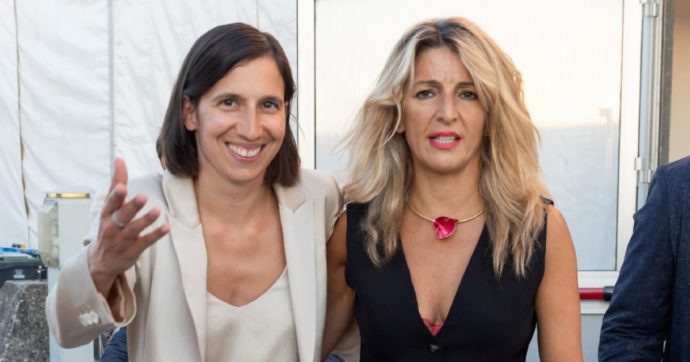 Il Pd di Elly incorona Yolanda Diaz: “Col salario minimo si vive meglio”