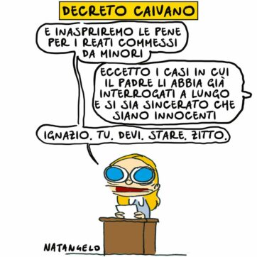 Copertina di La vignetta di Natangelo