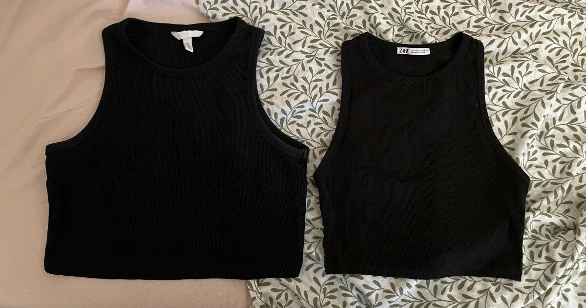 “Uno è di Zara e l’altro di H&M, sono della stessa taglia ma la differenza è abissale”. Il tweet è virale e riapre il dibattito sulle misure delle taglie