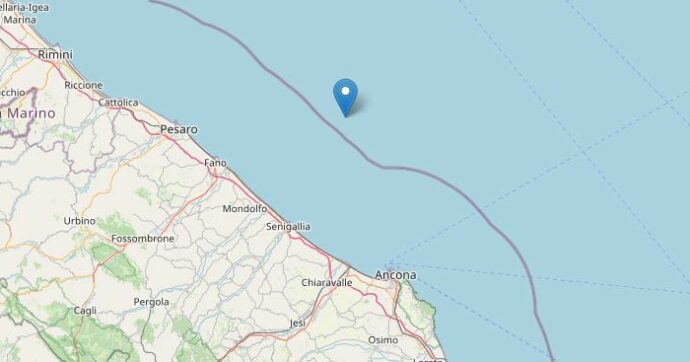 Scossa di magnitudo 3.9 al largo di Ancona. Avvertita lungo la costa marchigiana, nessun danno alle persone