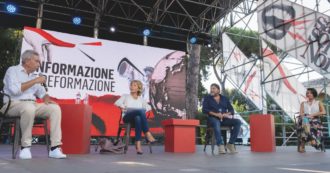 Copertina di Teledestra, Gruber e Ranucci: “Giambruno, frasi intollerabili”