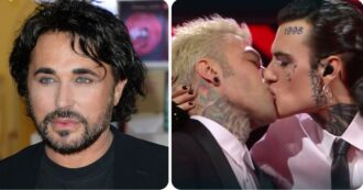 Copertina di Scialpi: “Vorrei un fidanzato al giorno. Il bacio tra Rosa Chemical e Fedez? Tra poco si caleranno i pantaloni”