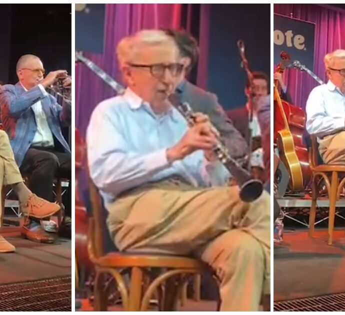 Woody Allen si esibisce al Blue Note ma stecca clamorosamente, il pubblico si scatena: “150 euro di biglietto e sembra un’anatra”