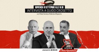 Copertina di Peter Gomez e Fabrizio d’Esposito intervistano il ministro della Difesa Guido Crosetto