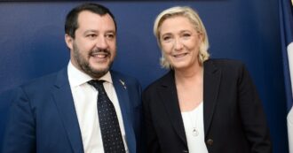Copertina di Marine Le Pen sarà alla festa della Lega a Pontida. Salvini: “Con noi un’alleata storica”