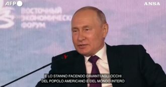 Copertina di Putin: “Gli Usa non possono pretendere di insegnare agli altri la democrazia, contro Trump una persecuzione politica”