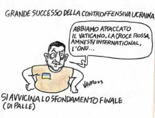 Copertina di La vignetta di Vauro