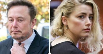 Copertina di “Elon Musk ha chiesto ad Amber Heard di travestirsi per un gioco di ruolo”, e lui posta la foto su X