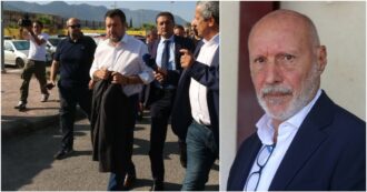 Copertina di De Falco: “I decreti di Salvini per bloccare le navi? Un travisamento delle convenzioni internazionali”. La deposizione al processo Open Arms