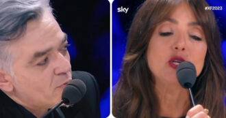 Copertina di X Factor, scintille tra Ambra e Morgan: “Se fai così mi sminuisci”. Perché i due giudici hanno litigato