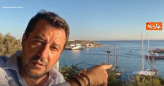 Quando nel 2020 Salvini filmava gli arrivi dei migranti e dava la colpa al governo: "Complici dei criminali"