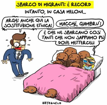 Copertina di La vignetta di Natangelo