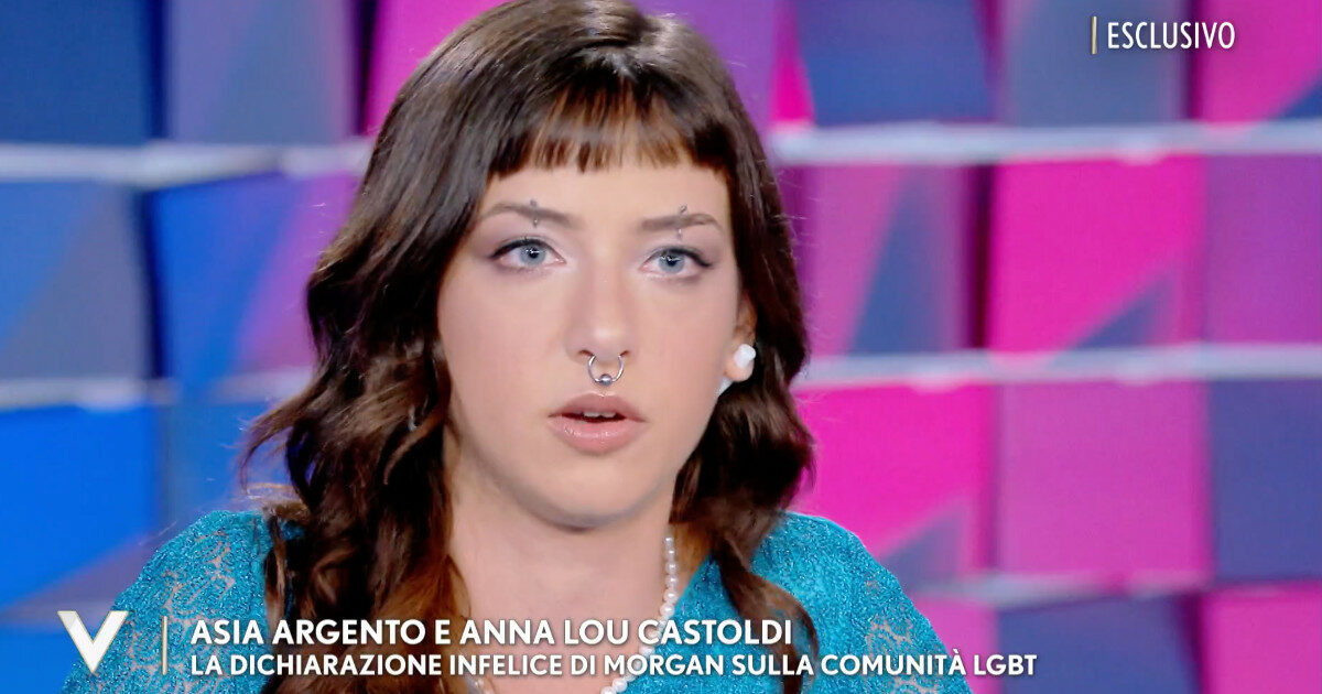 Verissimo, Anna Lou Castoldi: “Morgan non è omofobo, ma usare quelle parole è becero. Anche io sono omosessuale, so cosa vuol dire essere discriminati”