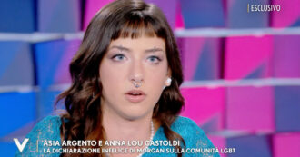 Copertina di Verissimo, Anna Lou Castoldi: “Morgan non è omofobo, ma usare quelle parole è becero. Anche io sono omosessuale, so cosa vuol dire essere discriminati”