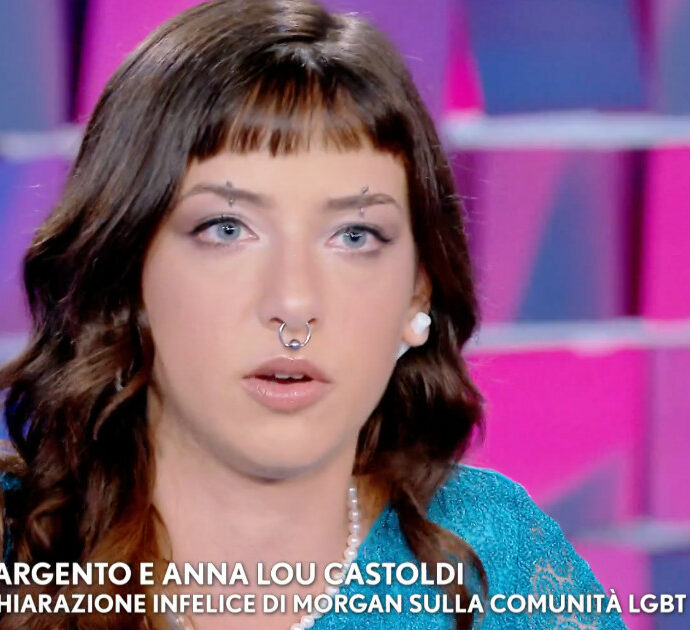 Verissimo, Anna Lou Castoldi: “Morgan non è omofobo, ma usare quelle parole è becero. Anche io sono omosessuale, so cosa vuol dire essere discriminati”