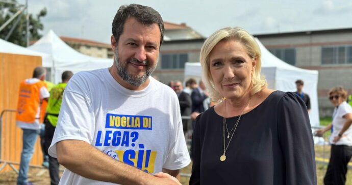 Cosa c’entra Marine Le Pen con Salvini? La Lega e il suo capo sono privi di scrupoli