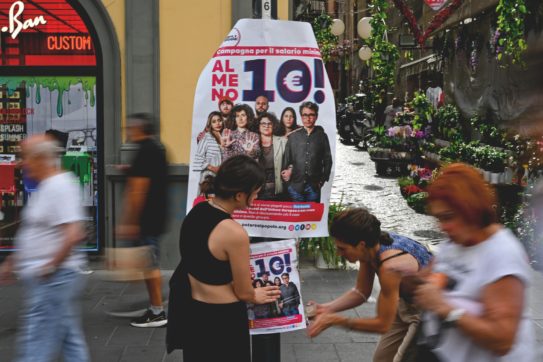 Sul salario minimo appena 18 giorni  di consultazione