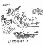 Copertina di La vignetta di Vauro