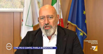 Copertina di Bonaccini a La7: “Migranti? Sbalordito dalle politiche inefficaci del governo, dovrebbero chiedere scusa”