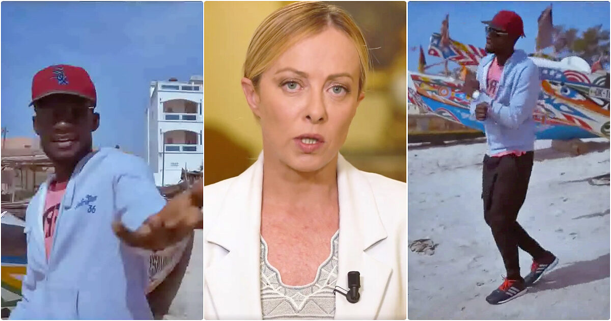 Dagli avvertimenti di Meloni alla canzone della Regione Piemonte, i video per fermare i migranti. Pape Diaw: “Illusorio, ecco perché partono”