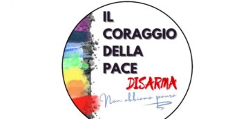 Copertina di “Il coraggio della pace disarma”, una giornata contro la guerra a Firenze: la diretta con Santoro, Moni Ovadia e padre Zanotelli