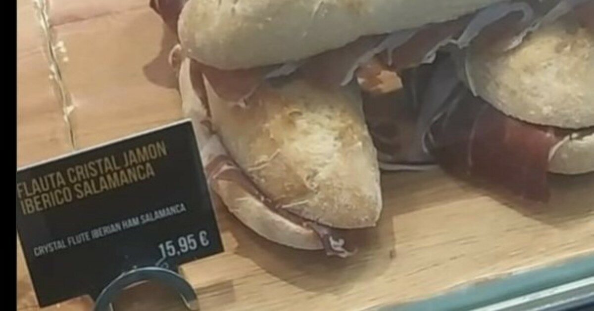 15.95 euro per un panino al prosciutto in aeroporto: “Non so se chiedere un prestito”