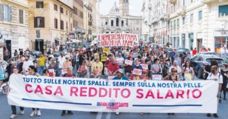 Copertina di Reddito cittadinanza, i movimenti  in piazza. Proposta una legge d’iniziativa popolare