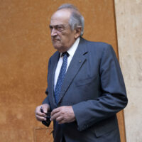 Luigi Abete alla camera ardente per Giorgio Napolitano, Roma, 25 settembre 2023.
ANSA/MASSIMO PERCOSSI