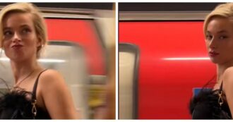 Copertina di Fa aspettare centinaia di persone per il suo video TikTok: i passeggeri della metro non la prendono bene