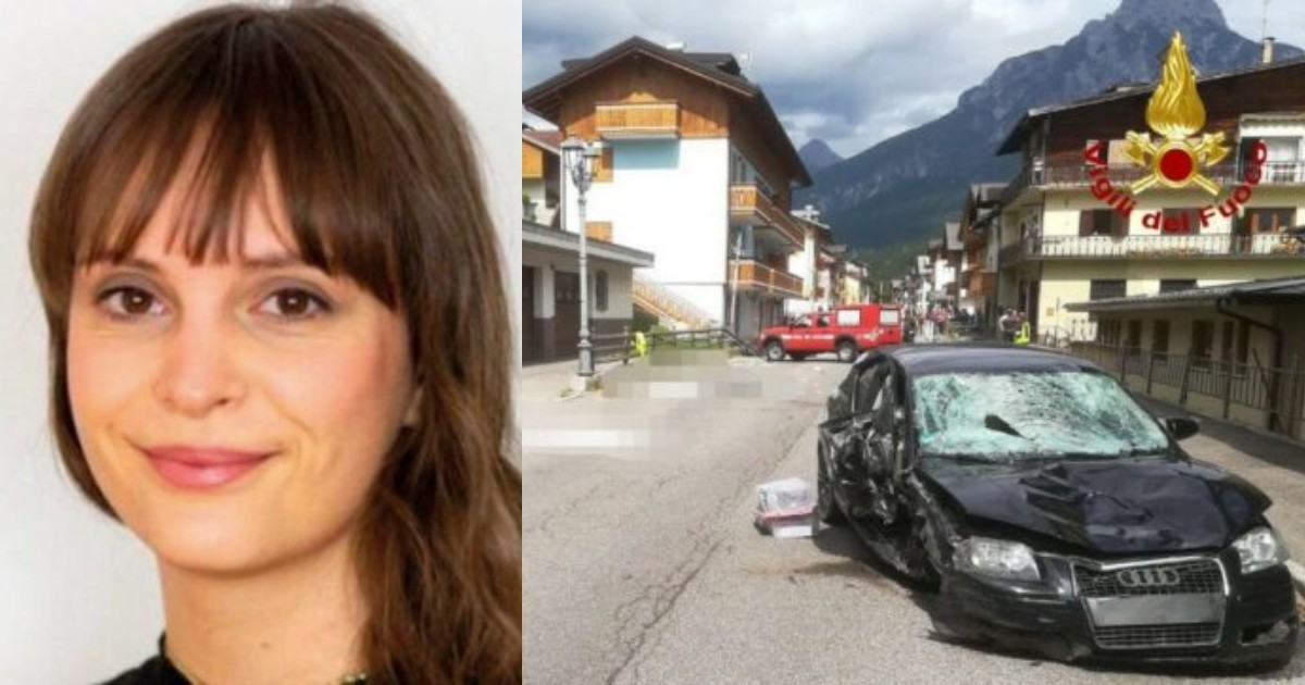 Famiglia travolta e uccisa in Cadore, la perizia: nessun guasto all’auto di Angelica Hutter, andava a quasi 100 km/h