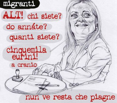 Copertina di La vignetta di Mannelli