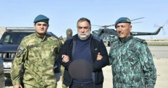 Copertina di Nagorno-Karabakh, arrestato l’ex premier dell’enclave separatista Ruben Vardanyan. Oltre 50mila gli sfollati