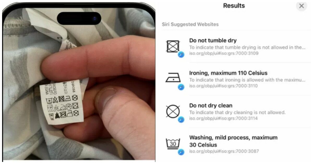 iOS 17 ci aiuta a fare la lavatrice: così il nuovo sistema operativo Apple spiega come lavare i vestiti