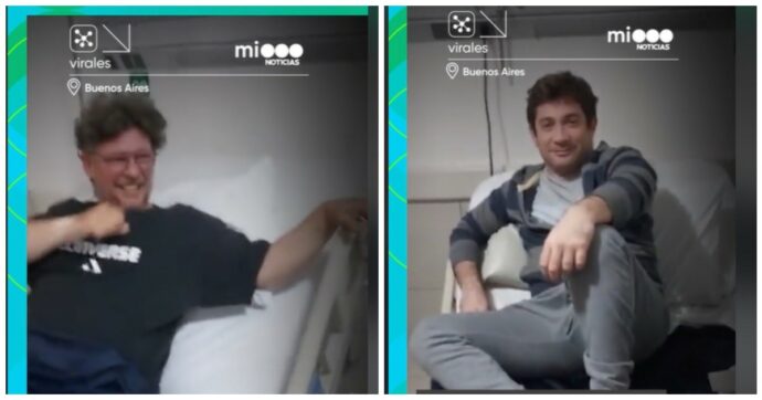 Compagno ed ex marito della stessa donna hanno un infarto a poche giorni di distanza e si ritrovano nella stessa stanza in ospedale: il video virale su TikTok