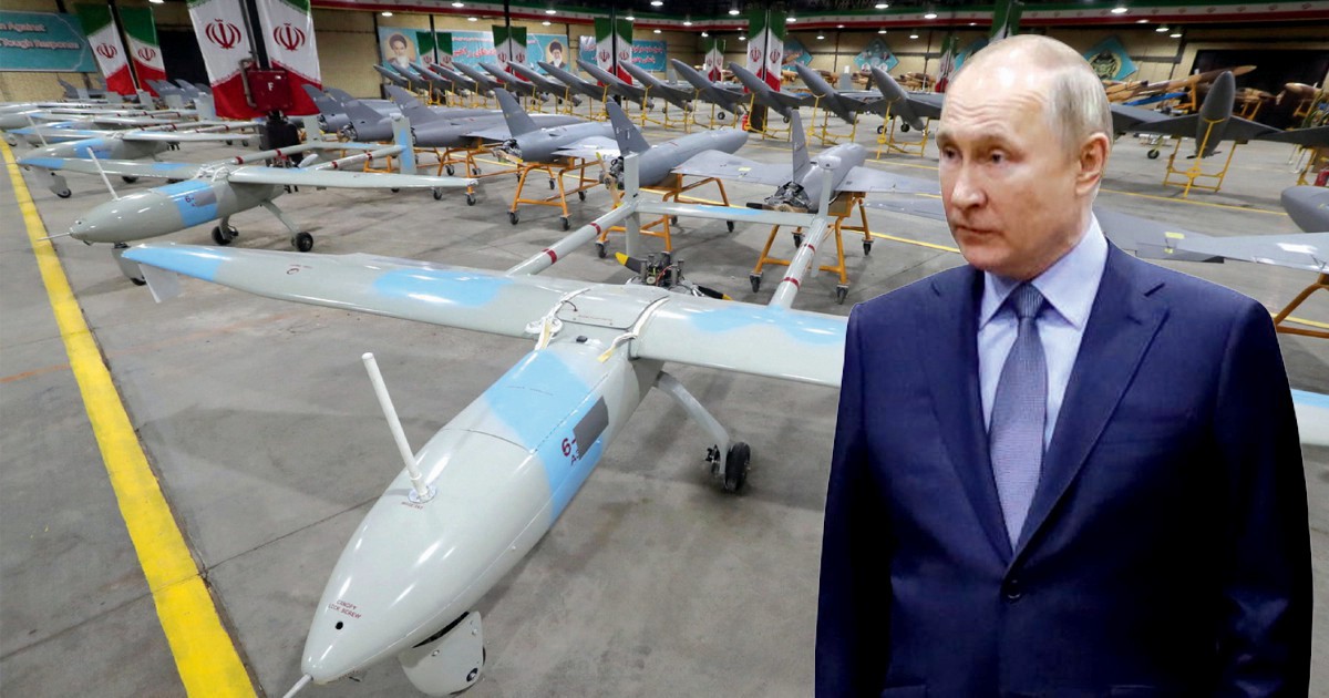 pezzi-nato-nei-droni-russi-forniti-a-mosca-dall-iran-il-fatto