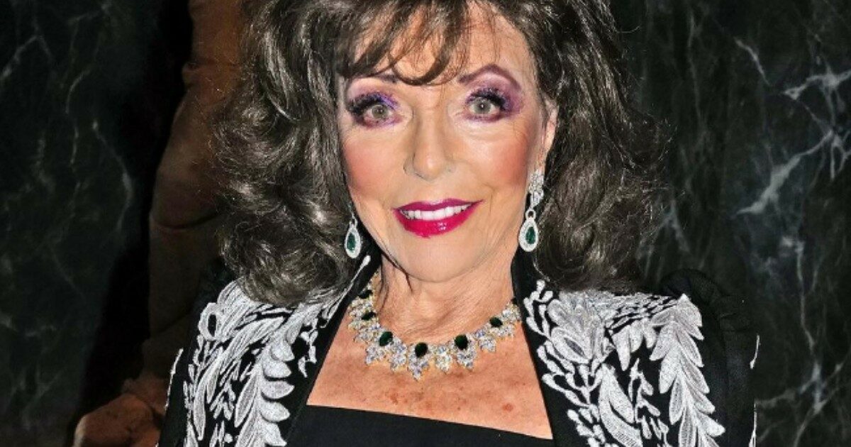 Joan Collins svela il segreto per mantenere un viso giovane: “Così ho evitato la pelle accartocciata”