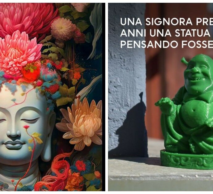 Prega ogni giorno davanti alla statua di Buddha, dopo 4 anni la scoperta choc: “In realtà era Shrek”