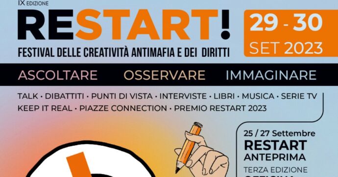 Restart, a Roma torna il festival della creatività antimafia dell’associazione DaSud