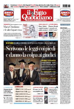 Scrivono le leggi coi piedi  e danno la colpa ai giudici