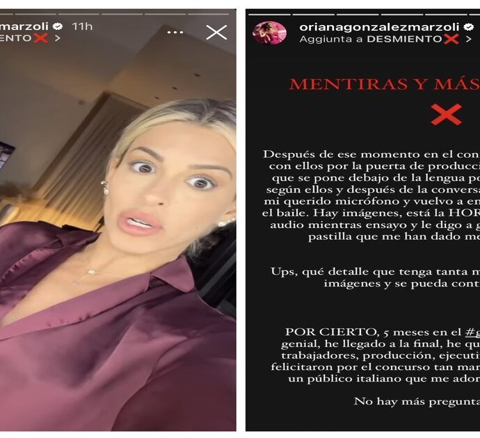 Oriana Marzoli accusa la produzione del Grande Fratello spagnolo: “Mi hanno dato una pillola, poi mi girava la testa”