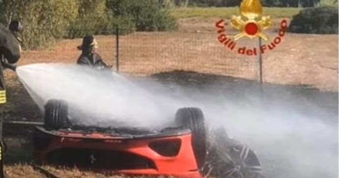 Incidente tra Ferrari e camper in Sardegna: 2 morti carbonizzati a San Giovanni Suergiu