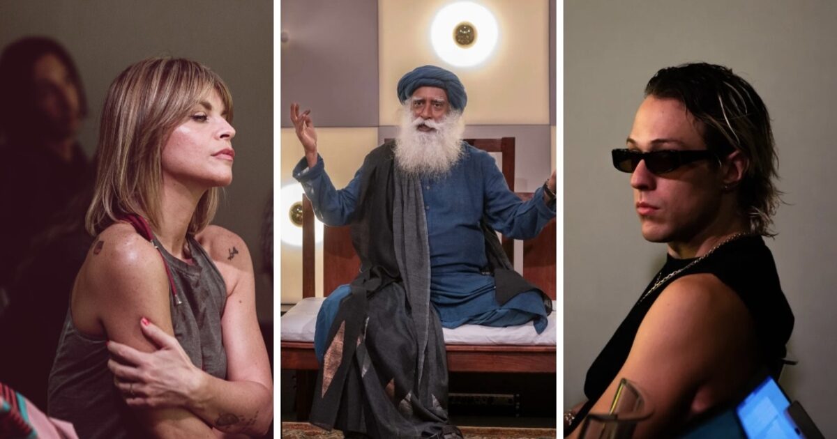 Anche Ghali, Alessandra Amoroso, Irama e Rkomi da Sadhguru: “Vogliamo capire il senso della vita”. Ecco cosa gli ha risposto il “santone” indiano