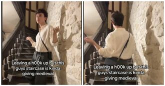Copertina di Pubblica su TikTok un video sulle scale a casa dell’amante: il marito lo vede e scopre così il tradimento